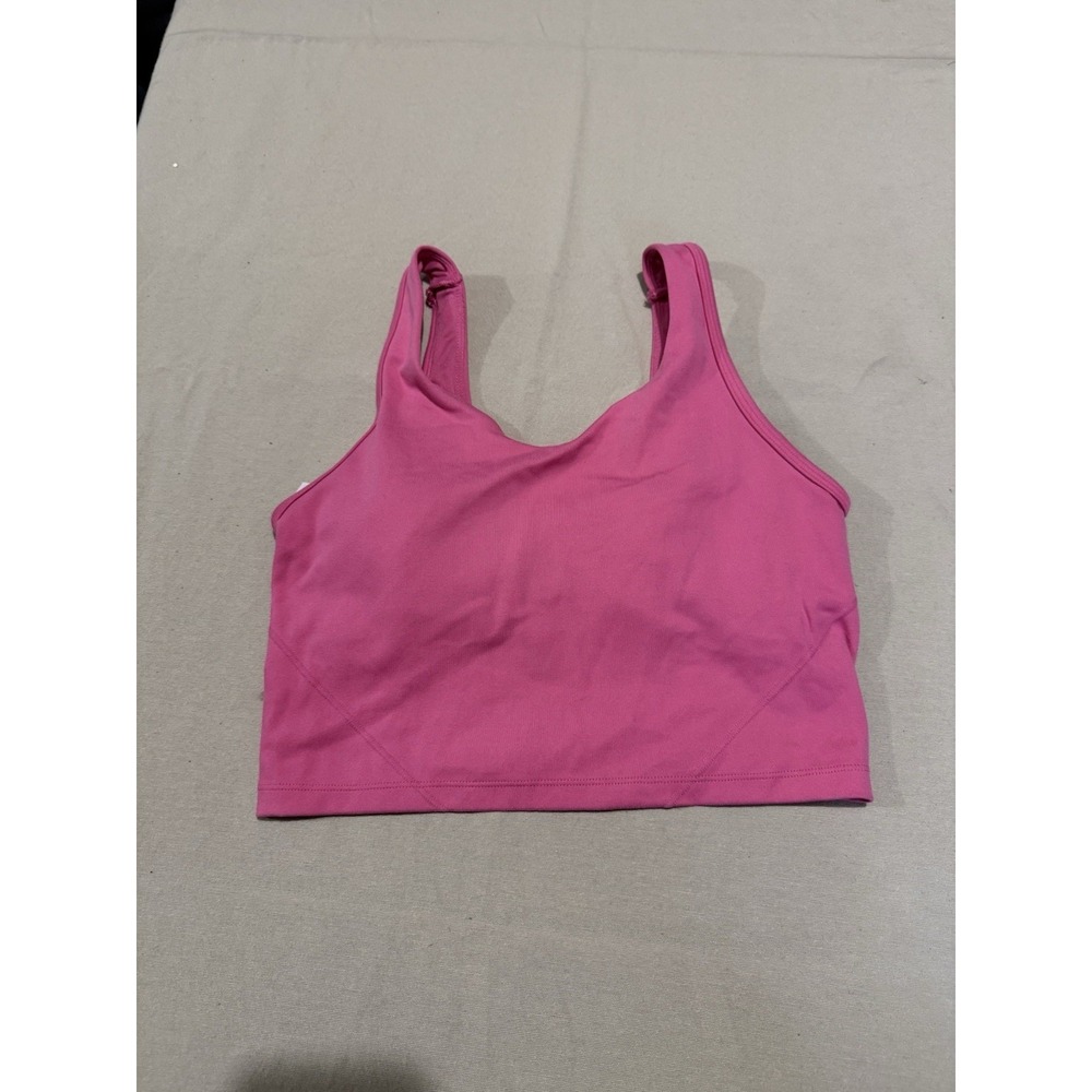 Balance Collection Women's Magenta‎ Pink Yoga Gym Crop Top Size M